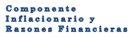 Componente Inflacionario