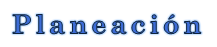 Planeación
