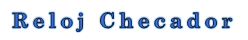 Reloj Checador