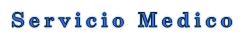 Servicio Medico